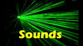 Laser Beam Sound Effects All Sounds [upl. by Anaeg]