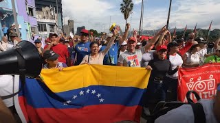 Venezuela celebrates two months since President Maduros reelection [upl. by Hterag]