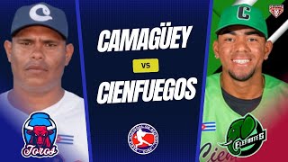 Camagüey vs Cienfuegos 4to juego Serie Nacional 63 [upl. by Laroy]