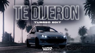 Te Dijeron  Turreo Edit   Luca RMX [upl. by Marlena]