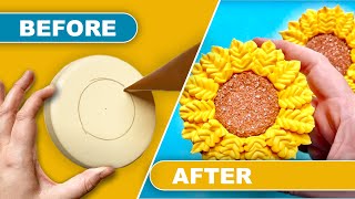 How to Decorate Sunflower Cookies [upl. by Elahcar]