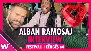 Alban Ramosaj  Interview  Festivali i Këngës 60  Albania Eurovision 2021 [upl. by Mackler]