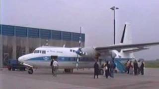 Fokker F27 Flight to the UK [upl. by Rawna]