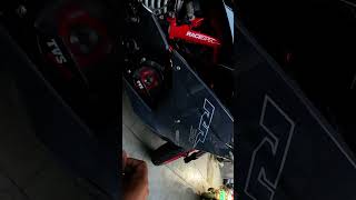 RR 310 exhaust sound amp clutch cover [upl. by Elletnahs]