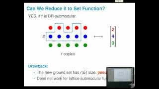 Tasuku Soma Maximizing Monotone Submodular Functions over the Integer Lattice [upl. by Llesram]