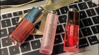 Dior lip glow Balm and oil review🦋 Indonesia🙌🏻 [upl. by Sudnak]