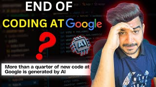 Google Dont Need Developers Now  New Code In Google Written By AI ONLY 😳  Mr Prompt [upl. by Euqinimod]