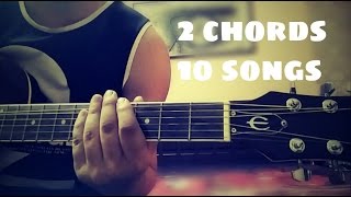 Play 10 Bollywood songs using 2 chords [upl. by Abbub]