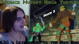 TMNT 1987  S3E36  Leatherhead vs the Rat King Reaction  The Nostalgia Trip  E426 [upl. by Symon420]