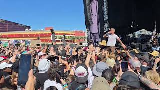 crowd surfing whenwewereyoung emo vegas vegasroadtrip [upl. by Annayr776]