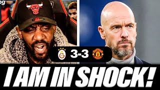 I AM IN SHOCK 😲 BOTTOM OF THE GROUP TEN HAG OUT ❌ Galatasaray 33 Man Utd RANTS REACTS [upl. by Retloc]