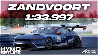 ACC Hotlap  Ford Mustang GT3  Zandvoort  V1102  Assetto Corsa Competizone [upl. by Jamin907]