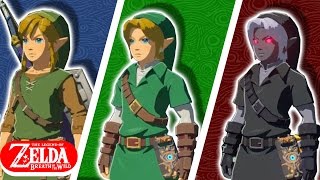 How to Get ALL Classic Link Outfits in Breath of the Wild [upl. by Ardua811]