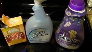 How to Make Homemade Febreze Fabric Freshener [upl. by Anastasio273]