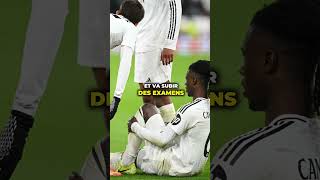 Cascade de blessures 😰 realmadrid mbappe vinicius bellingham camavinga [upl. by Ossie]