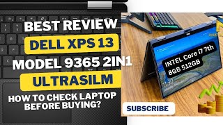 DELL XPS 13 9365 2IN1 LAPTOP REVIEW  HindEnglish Subtitles [upl. by Malo725]