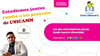 Fascículo 4 MEJOREDU Los ejes articuladores  Procesos USICAMM 👩‍🏫🧑‍🏫💛 [upl. by Ruberta]