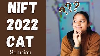 LETS SOLVE NIFT 2022 QUESTION PAPER FOR NIFT ENTRANCE EXAM  DESIGN ENTRANCE EXAM PREPARATION nift [upl. by Chrystal795]