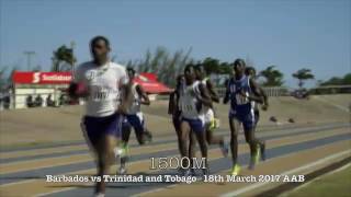 Dual Meet Barbados vs Trinidad amp Tobago March 2017 Pt 14 [upl. by Neila]