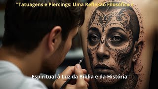 Tatuagens e Piercings Uma Reflexão Filosófica e Espiritual à Luz da Bíblia e da História [upl. by Nnaes853]