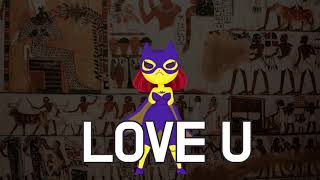 Zone Ankha앙카존 밈yellow cat dancing cat woman versionshe is Coolkorea toon [upl. by Anod615]