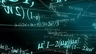 Flying Through Math Equations Motion Graphics [upl. by Jock]