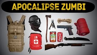 Top 10 Coisas Para o Apocalipse Zumbi [upl. by Ened]