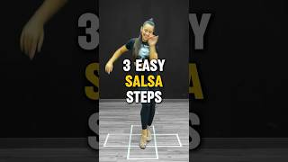 Try these 3 easy Salsa steps Salsa Tutorial For Beginners [upl. by Norma]