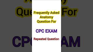 Frequently Asked Anatomy Questions For CPC Exam  Medical Coding Exam  Medical Billing cpcexam [upl. by Kenric469]