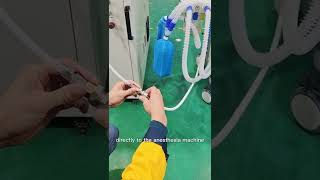 Can an Oxygen Concentrator Directly Connect to Anesthesia Machines and Ventilators shorts [upl. by Gitel]