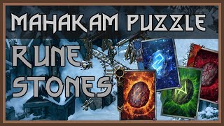 Thronebreaker Puzzle Solutions  Runestones in Mahakam [upl. by Submuloc87]