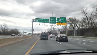 Tour of Maryland USA 🚗  Drive from Towson Maryland to Laurel Maryland｜I695 I95 [upl. by Ellehcim]