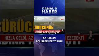 Hızla Geldi Az Kalsın Polisleri Ezecekti [upl. by Ivad]