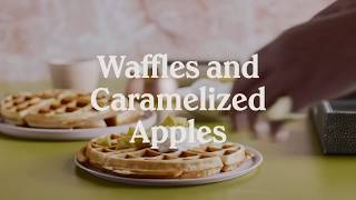 Waffles and Caramelized Apples [upl. by Theodore]