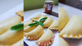 Como hacer Salsa de Pizza Casera y Empanaditas Horneadas [upl. by Aihsetal397]