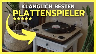 ✅ Plattenspieler Test 2023 ► die BESTEN Plattenspieler  Kaufberatung [upl. by Eitra47]