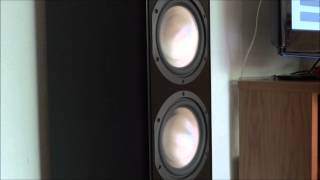 Canton GLE 490 SlowMotion Bass I Love You [upl. by Oballa]