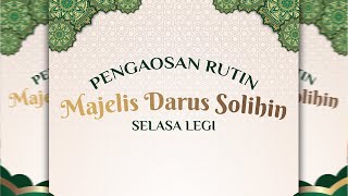 🔴 LIVE Pengaosan Rutin Selasa Legi Majelis Darus Solihin [upl. by Eillor343]