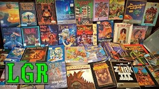 LGR  My Best Retro PC Game Haul Probably [upl. by Artek944]