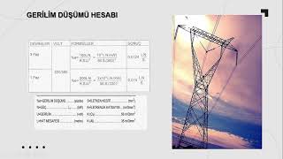 Gerilim Düşümü ve Akım Kontrolü Hesabı [upl. by Allac]