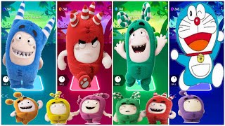 who is best G 🎯🎯 oddbods Pogo 🆚 oddbods fuse 🆚 oddbods zee 🆚 Doraemon [upl. by Lael]