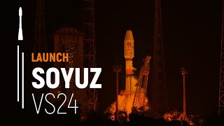 Flight VS24 – FalconEye  Soyuz Launch  Arianespace [upl. by Bonita]