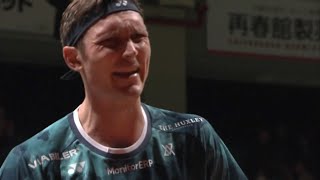 This may be the best game played by Viktor Axelsen this year！可能是龙龙今年打得最好的一场！2024日师赛安赛龙vs小波波夫，个人精剪 [upl. by Ahsinek7]