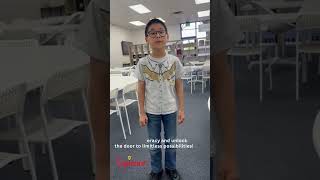 Watch this Bonner Elementary student sharpen his public speaking skills at Sapience Tutoring [upl. by Carolina]