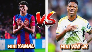 Epic MINI VINI JR vs MINI LAMINE YAMAL  SKILLS BATTLE [upl. by Chao675]