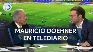 Mauricio Doehner en entrevista para Telediario Nocturno [upl. by Arataj]