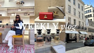 VLOG  COME LUXURY SHOPPING WITH ME IN LOUIS VUITTON  SPRING HOMEWARE SHOPPING  Edwigealamode [upl. by Brand]