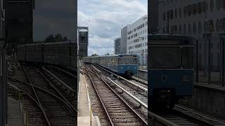 Ein AWagen P6 der UBahn München fährt in Neuperlach Süd in die Wendeanlage ubahn [upl. by Phip]