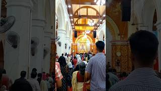 Manarcad pally perunal 2024 pallyperunal2024 stmaryschurchmanarcad travel shorts [upl. by Aliak481]