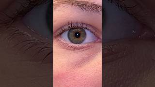 what color are my eyes eyes hazel green brown fyp [upl. by Moraj]